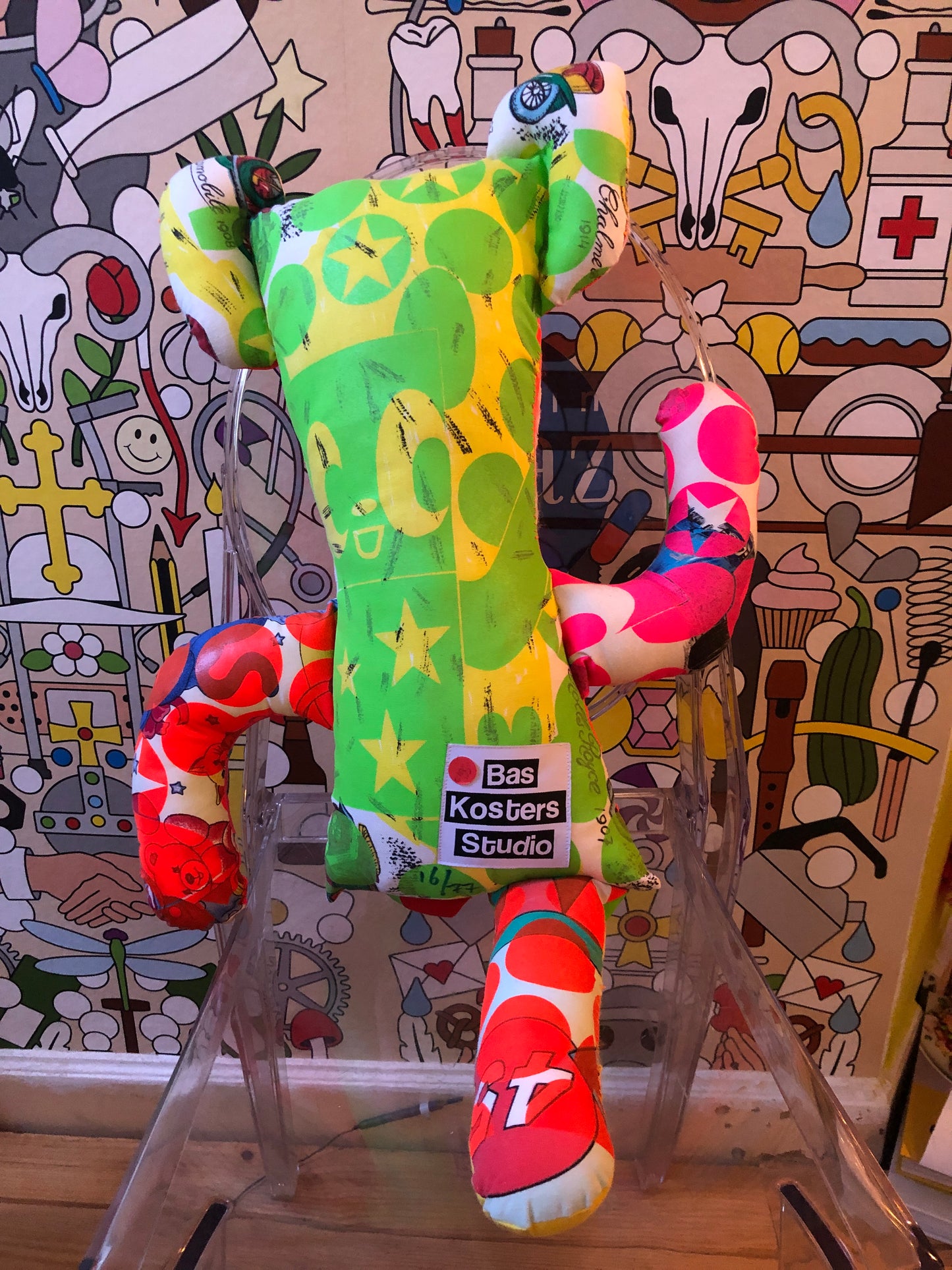 Cuddly doll Bas Kosters