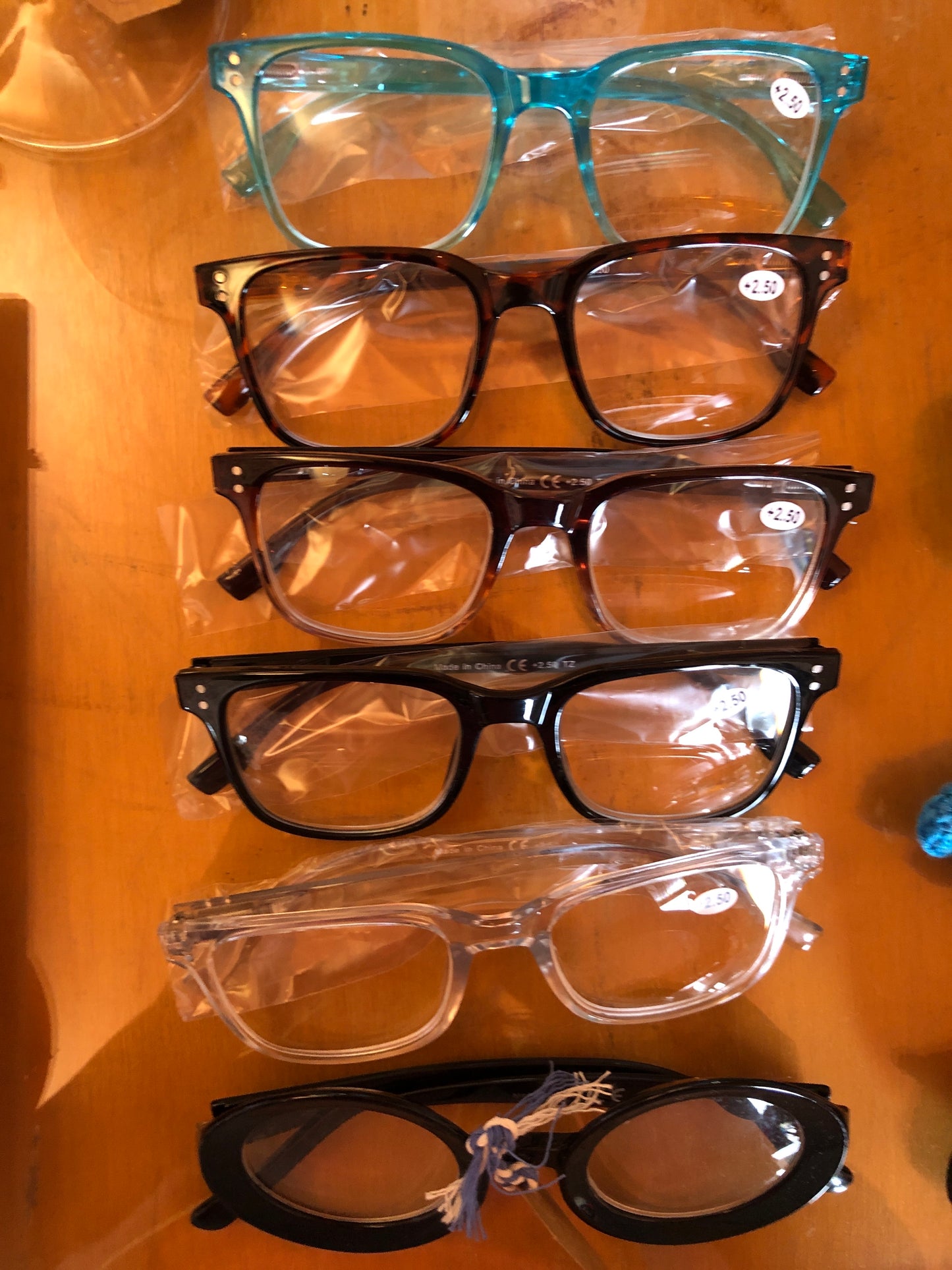 Reading glasses